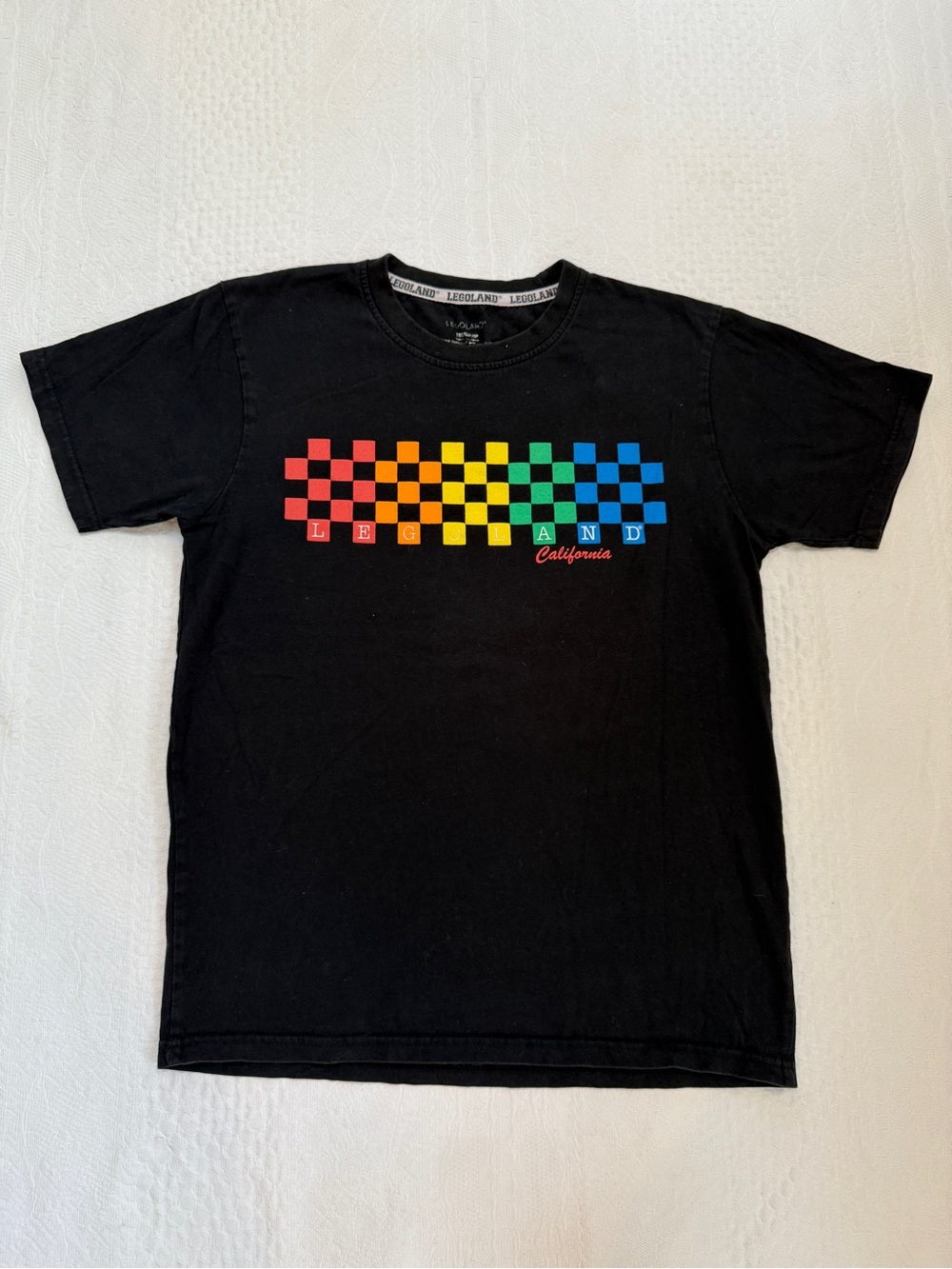 Legoland California Black Tee Shirt Adult Size Medium M